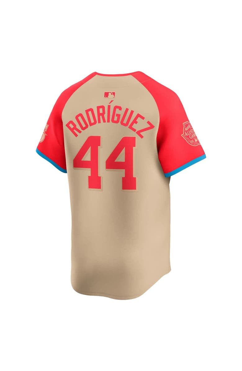 Nike Men's Nike Julio Rodríguez Cream American League 2024 MLB All-Star Game Limited Player Jersey, Alternate, color, 