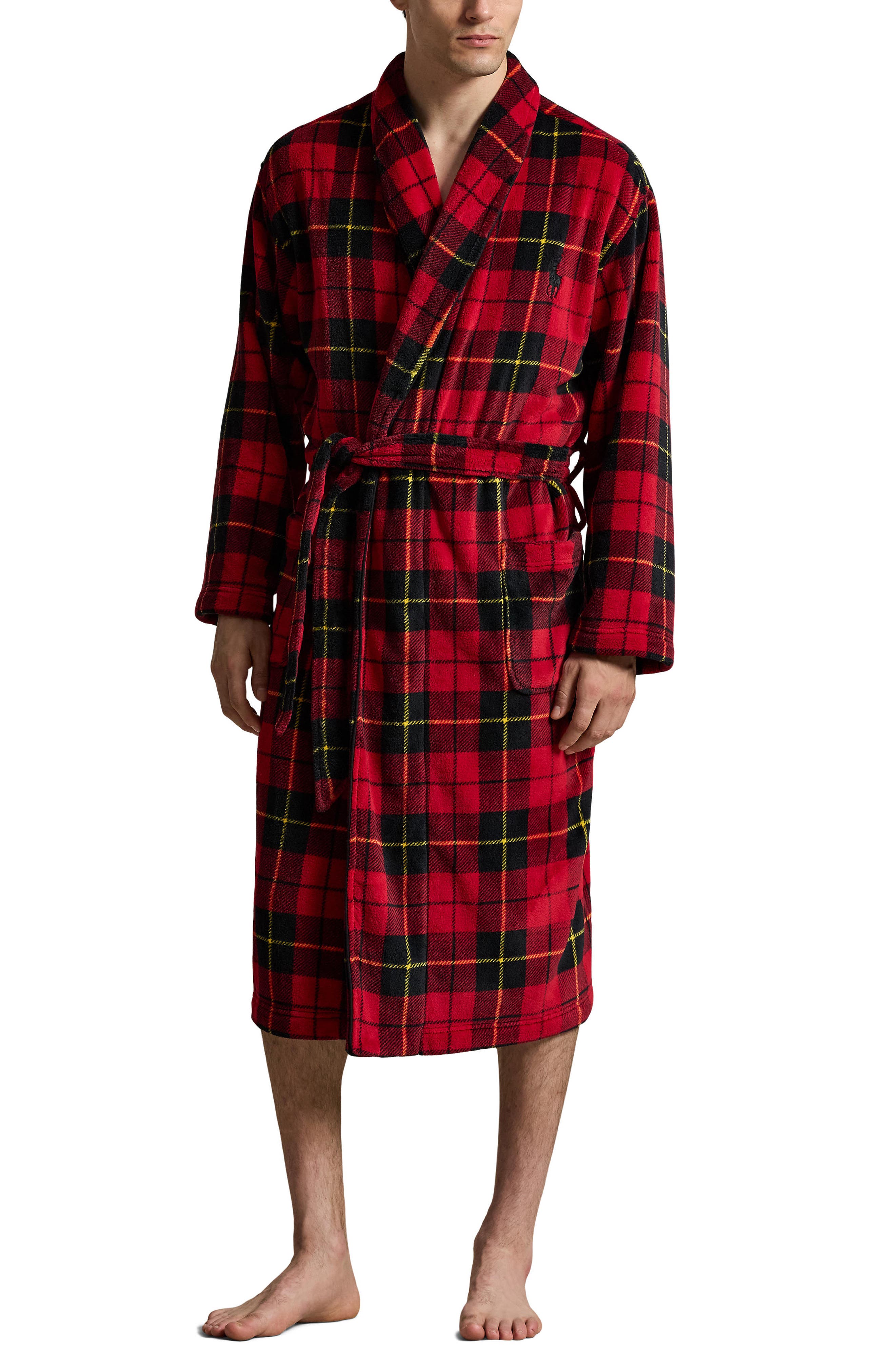 selected MALCOLM MODERN TARTAN RED