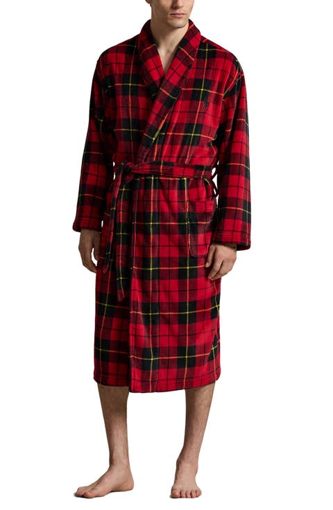 Plaid Flannel Robe