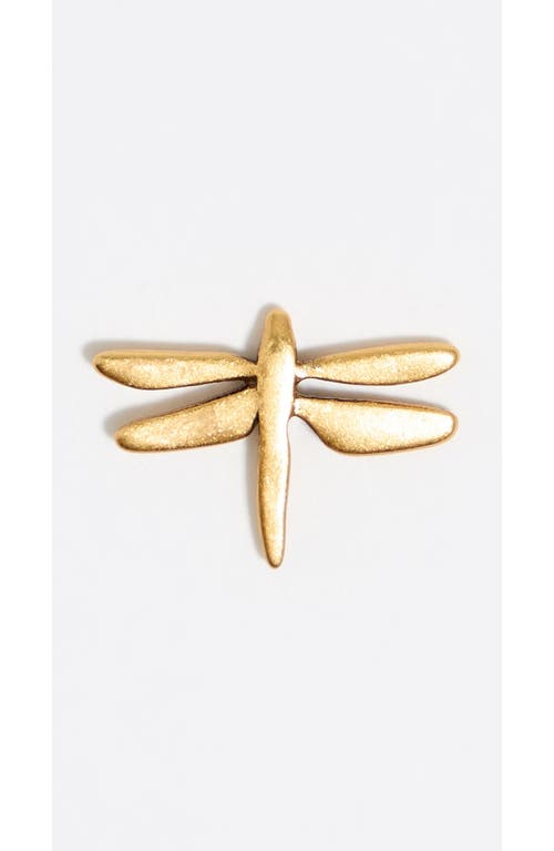Bimba Y Lola Dragonfly Earrings In Gold