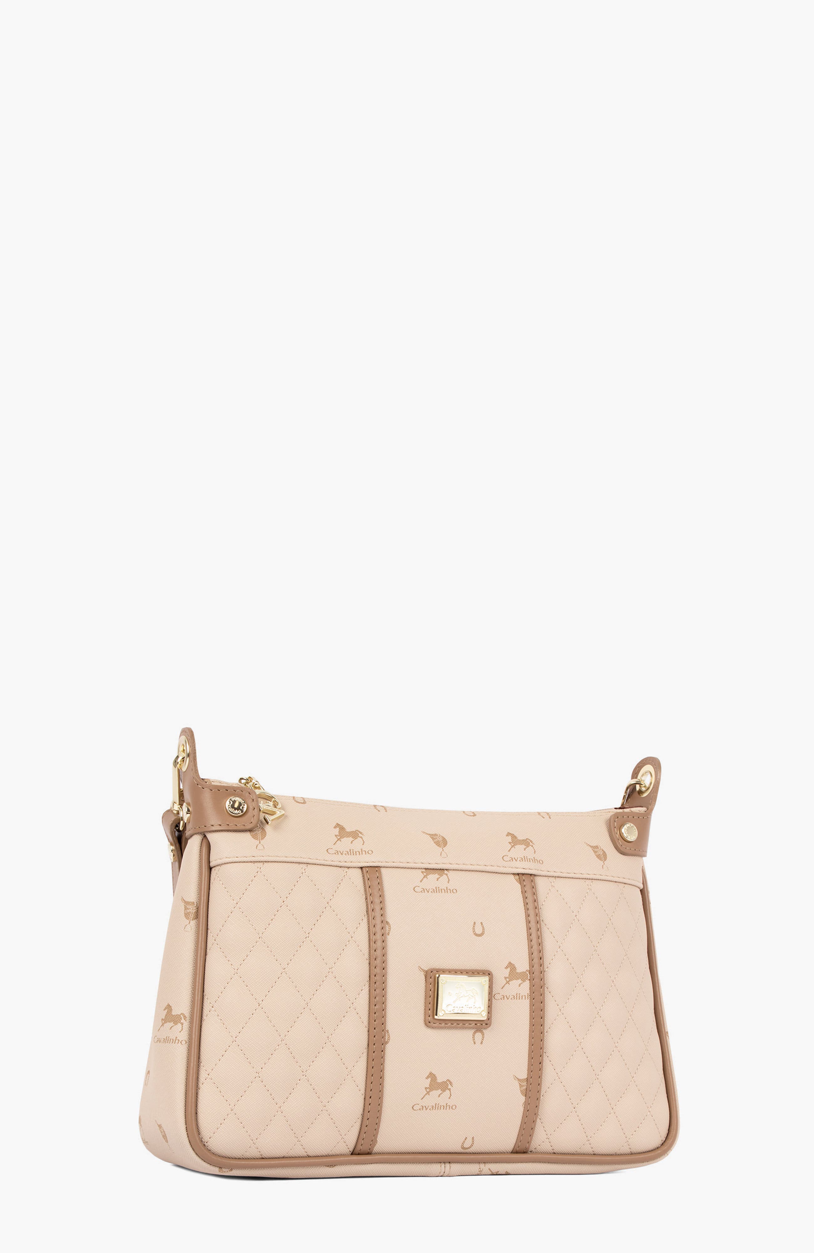 Di Cavallo 592 Crossbody Shoulder Bag, Alternate, color, Beige