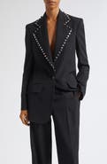 Stella McCartney Embellished Wool Blazer