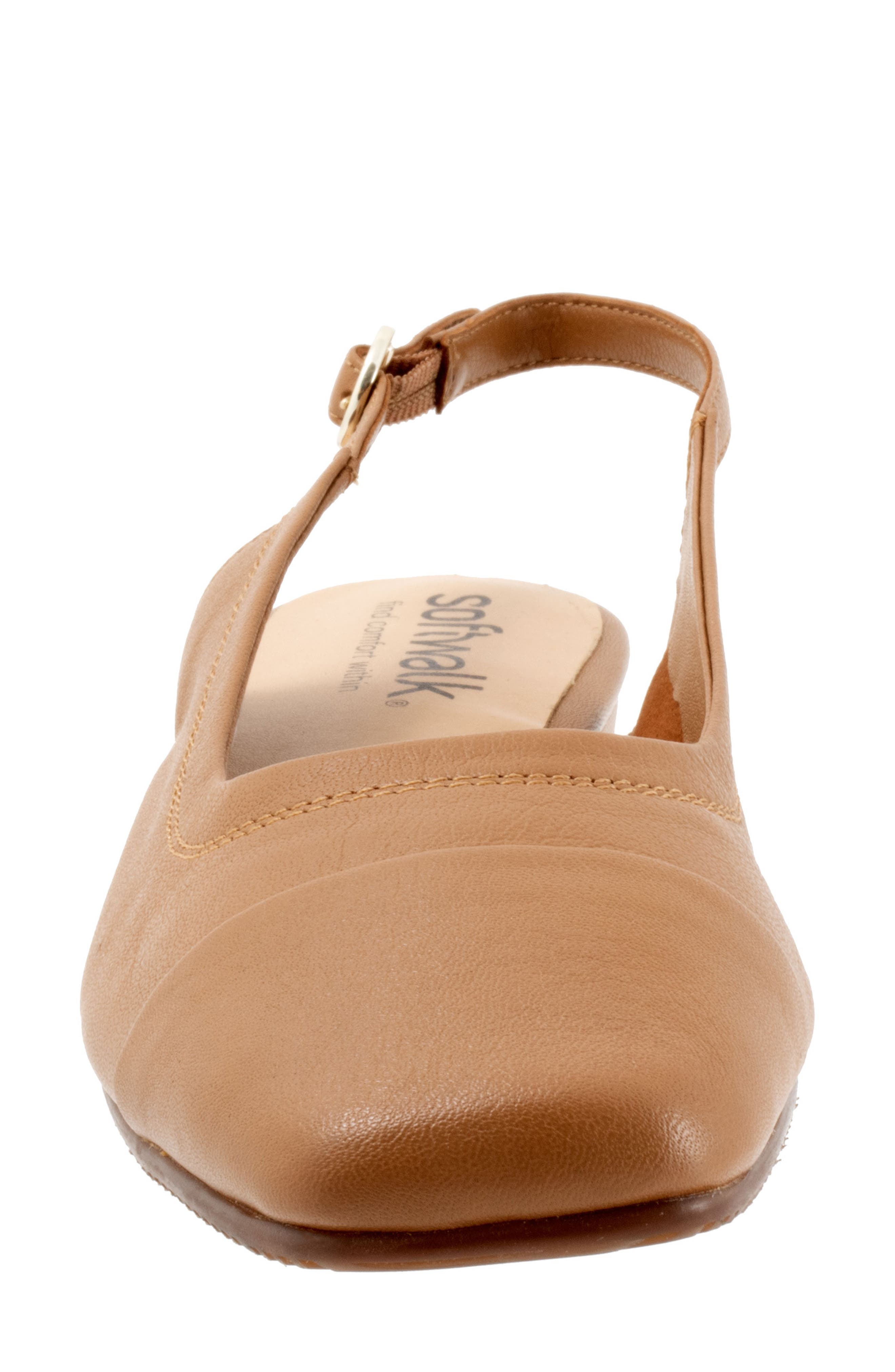 Vittoria Slingback Flat, Alternate, color, TAN