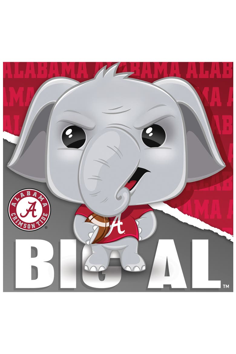 Alabama Mascot 100 Piece Puzzle, Alternate, color, Multicolor