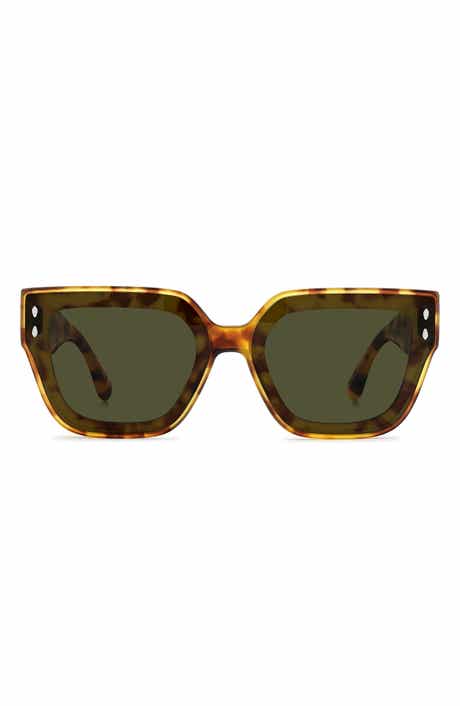 Isabel Marant 65mm Oversize Rectangular Sunglasses