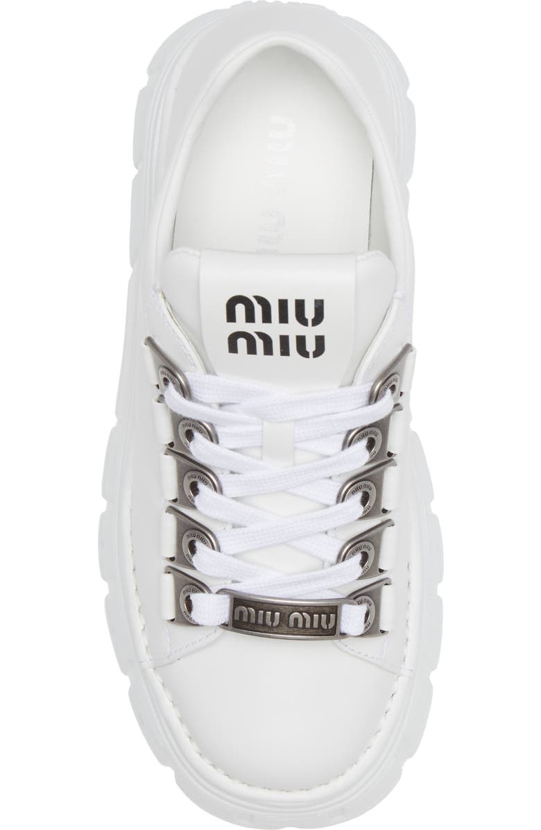 Miu Miu Platform Sneaker, Alternate, color,