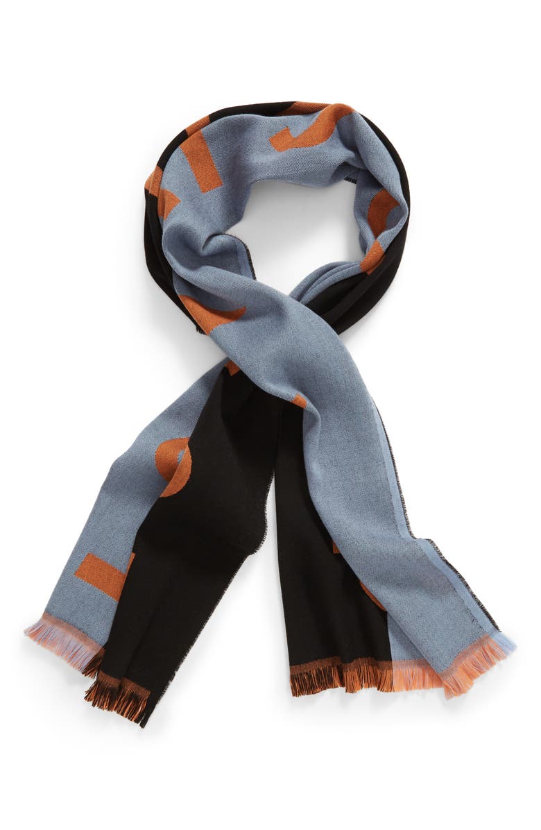 Longchamp Le Pliage Cuir Webbing Scarf, Alternate, color, 