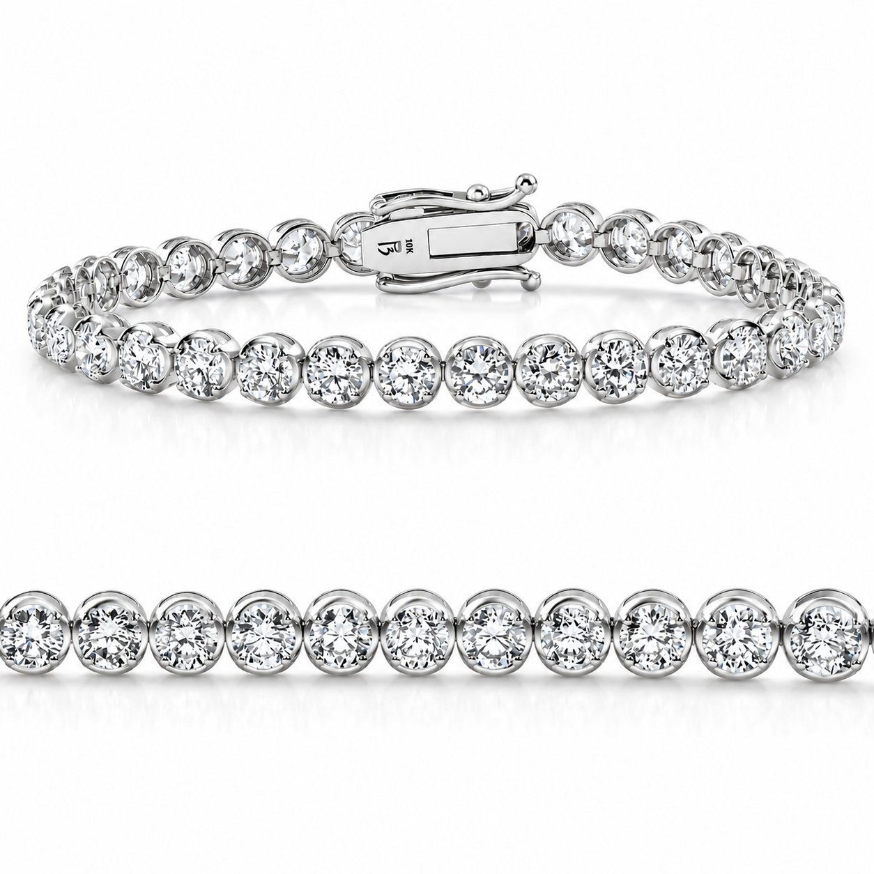 10k White Gold