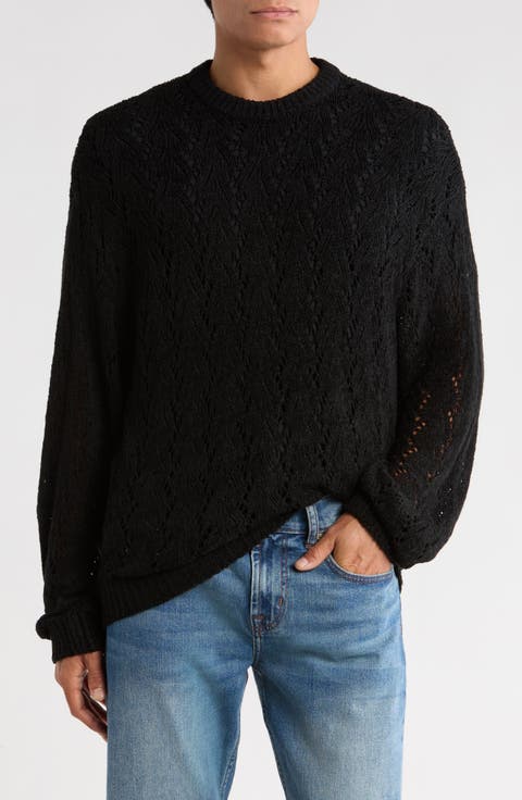 Shimoda Pointelle Crewneck Sweater