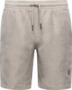 Psycho Bunny Kids' Windcrest Linen & Cotton Blend Shorts