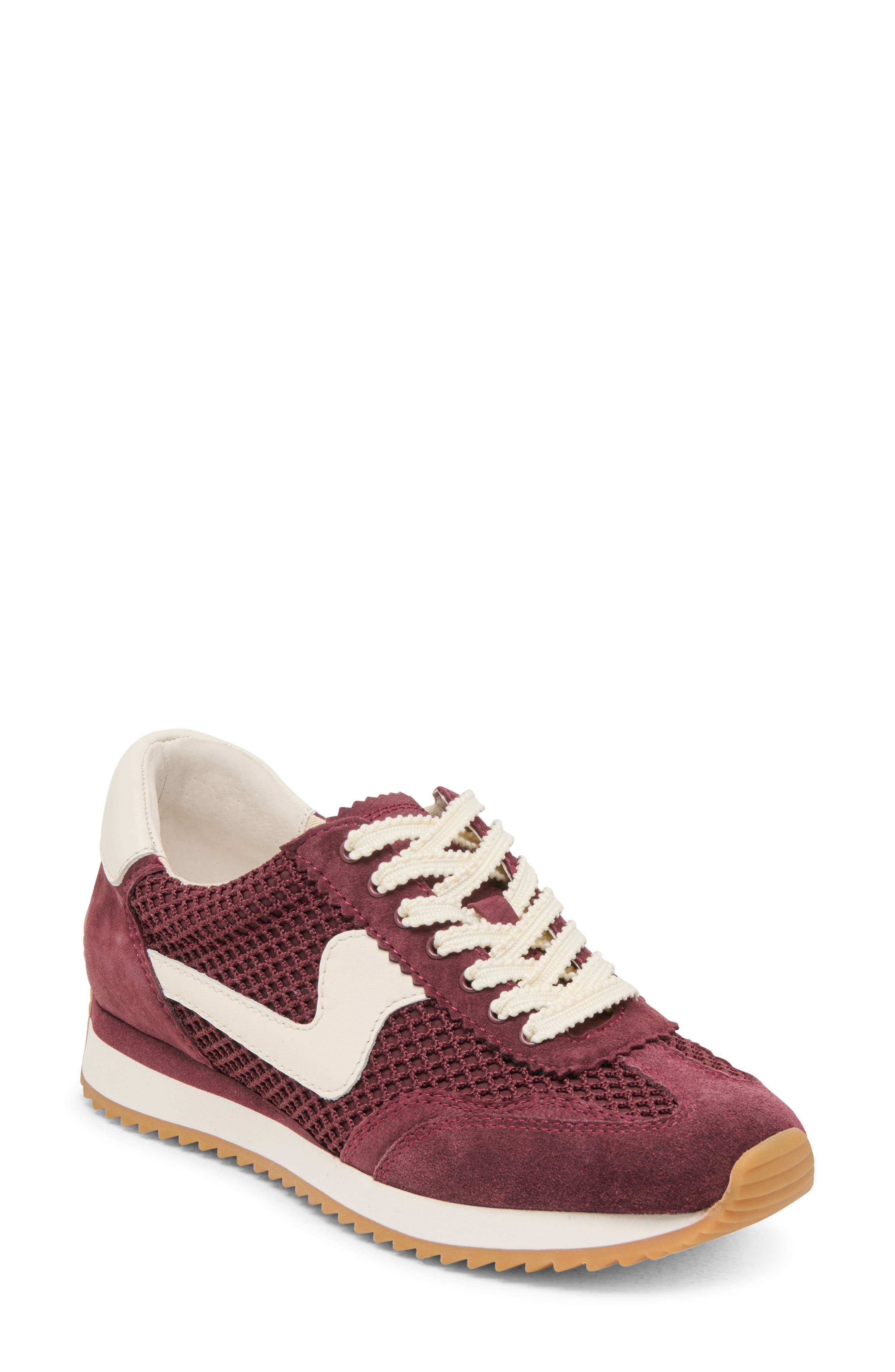 Dolce Vita B. Ntcd Mesh Sneakers Cranberry Woven Mesh