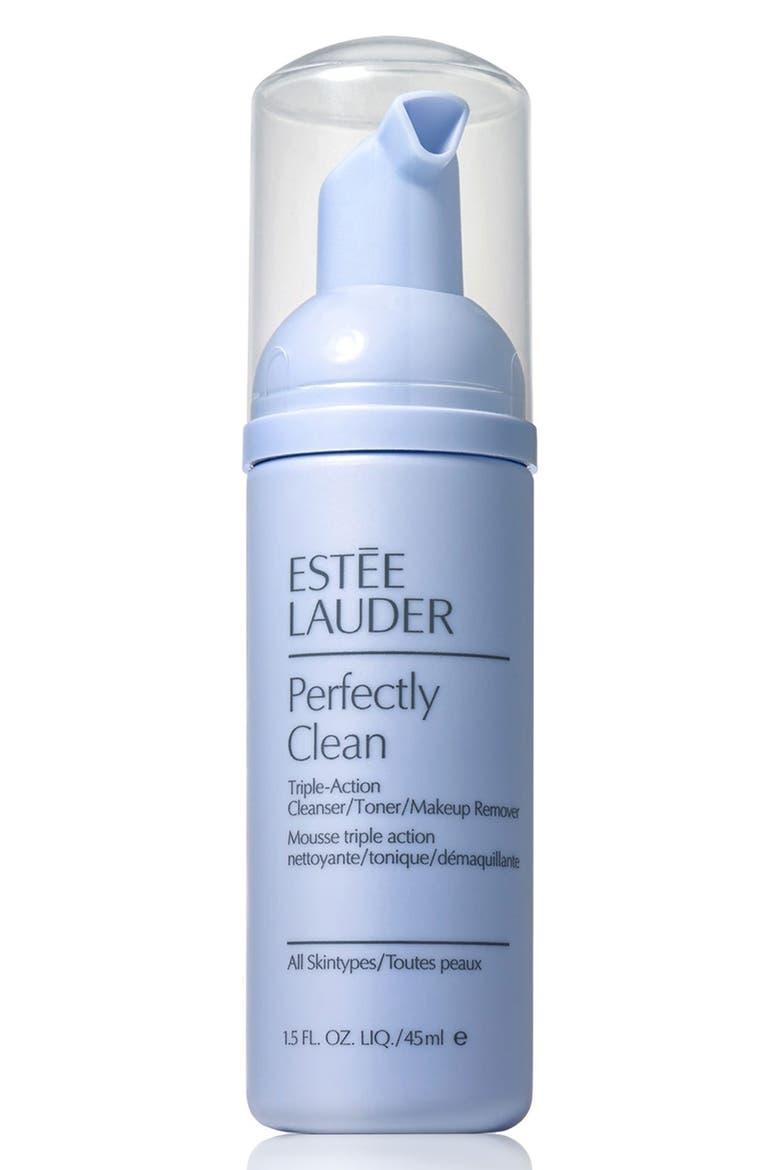 Perfectly Clean Triple-Action Cleanser/Toner/Makeup Remover, Main, color, NO COLOR