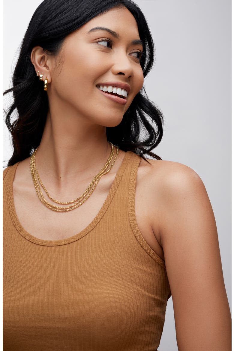 Liora Diamond Huggie Hoop Earrings (Nordstrom Exclusive), Alternate, color, 18K YELLOW GOLD