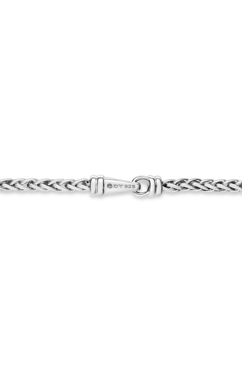 David Yurman Men's Wheat Chain Necklace in 18K Yellow Gold or Sterling Silver, 2.5mm, Alternate, color,