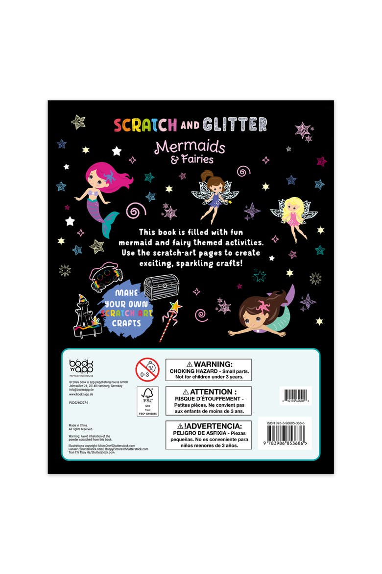 Scratch & Glitter Activity Book, Alternate, color, Multicolored