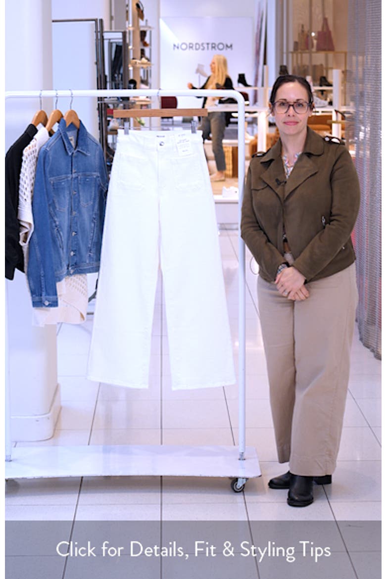 The Short Emmy Wide Leg Jeans video