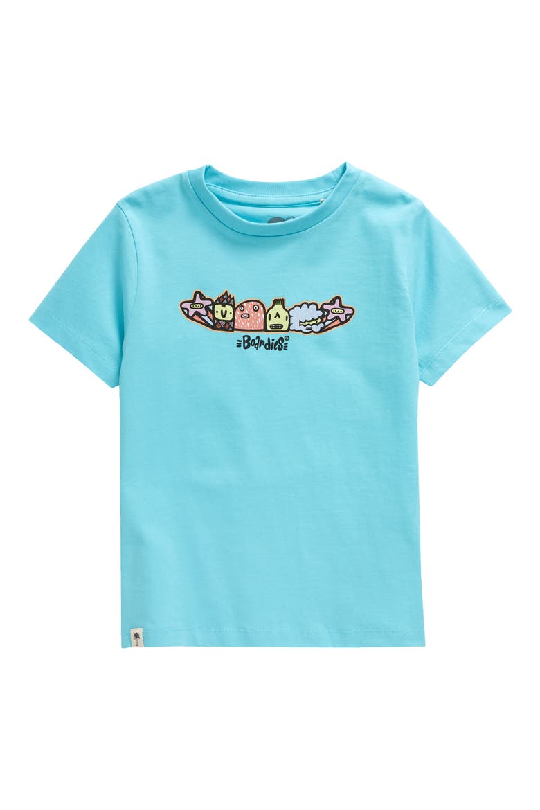 Kids' Monsters Organic Cotton Graphic T-Shirt, Main, color, BLUE