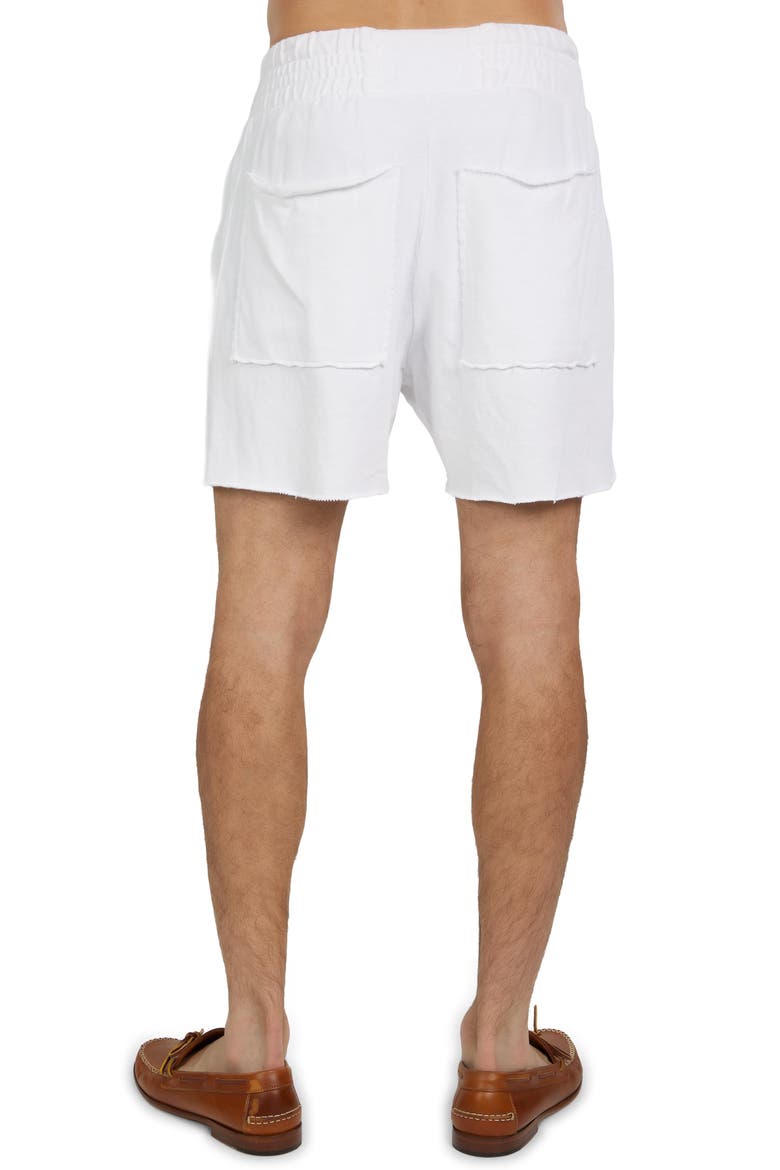 Pique Yacht Short, Alternate, color, White
