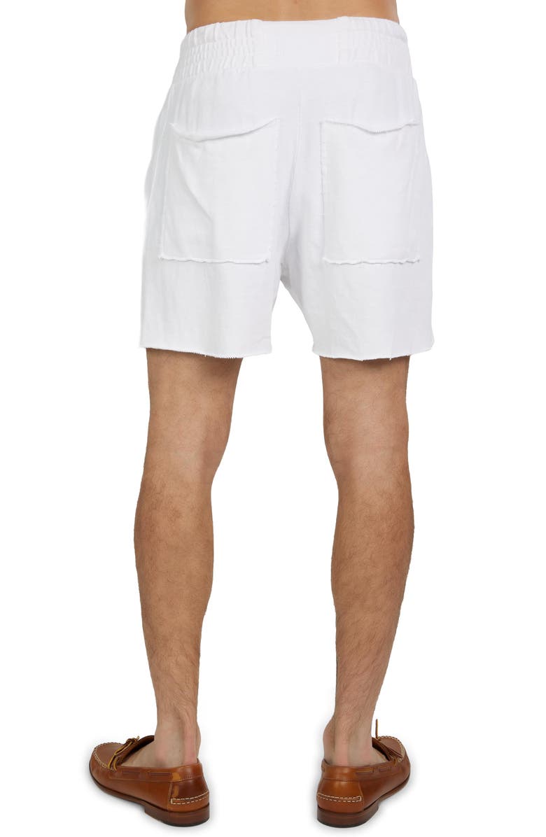 Les Tien Pique Yacht Short, Alternate, color, White