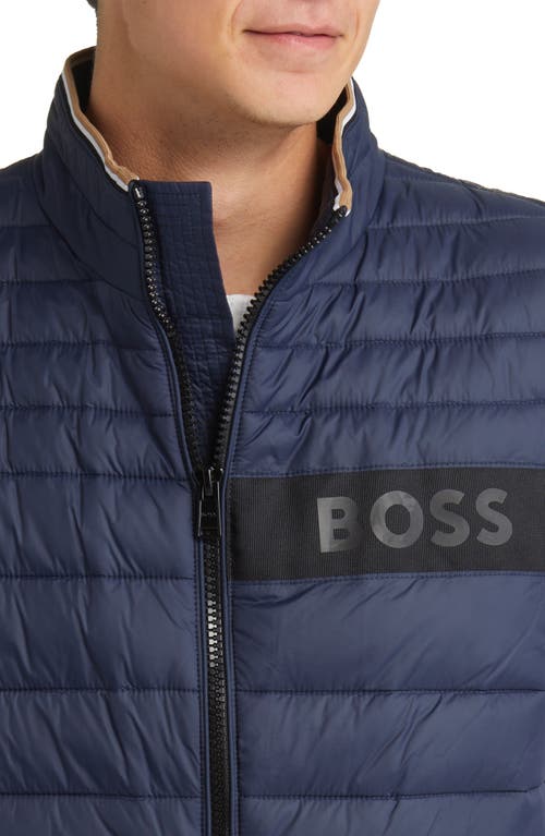 HUGO BOSS HUGO DAROLAN WATER REPELLENT QUILTED VEST