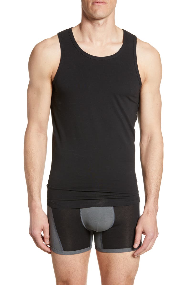 Tommy John Cool Cotton Tank Undershirt, Main, color, 