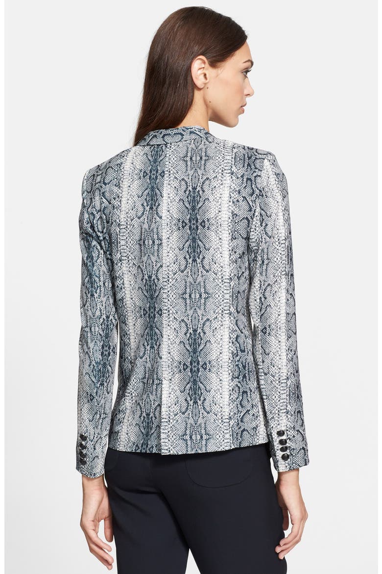 Python Print Jacket, Alternate, color, GREY