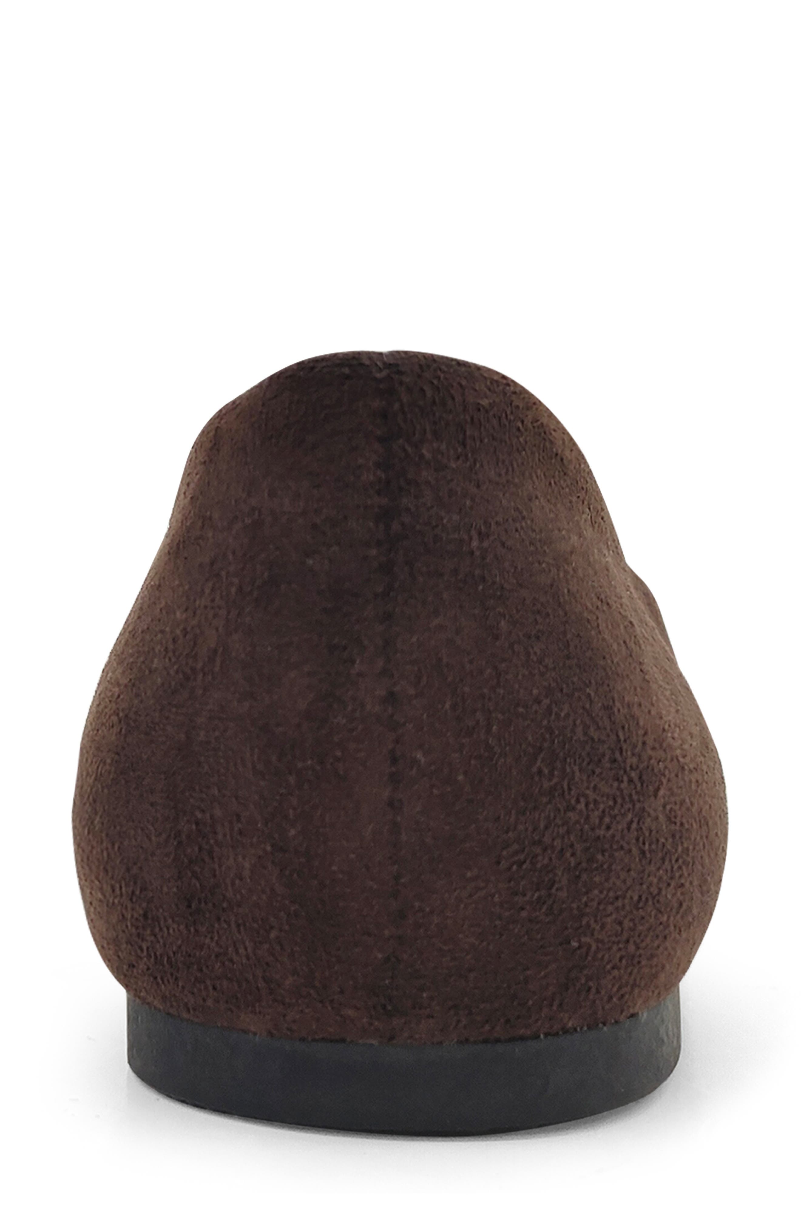 Reaction Kenneth Cole Ellie Ballet Flat, Alternate, color, Chocolate Micro