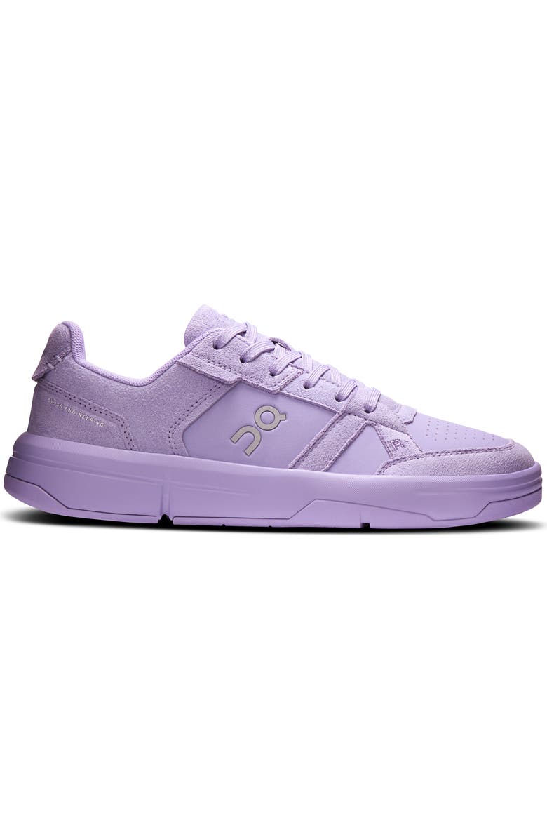 On THE ROGER Clubhouse Ace Tennis Sneaker, Alternate, color, Bloom/ Thistle