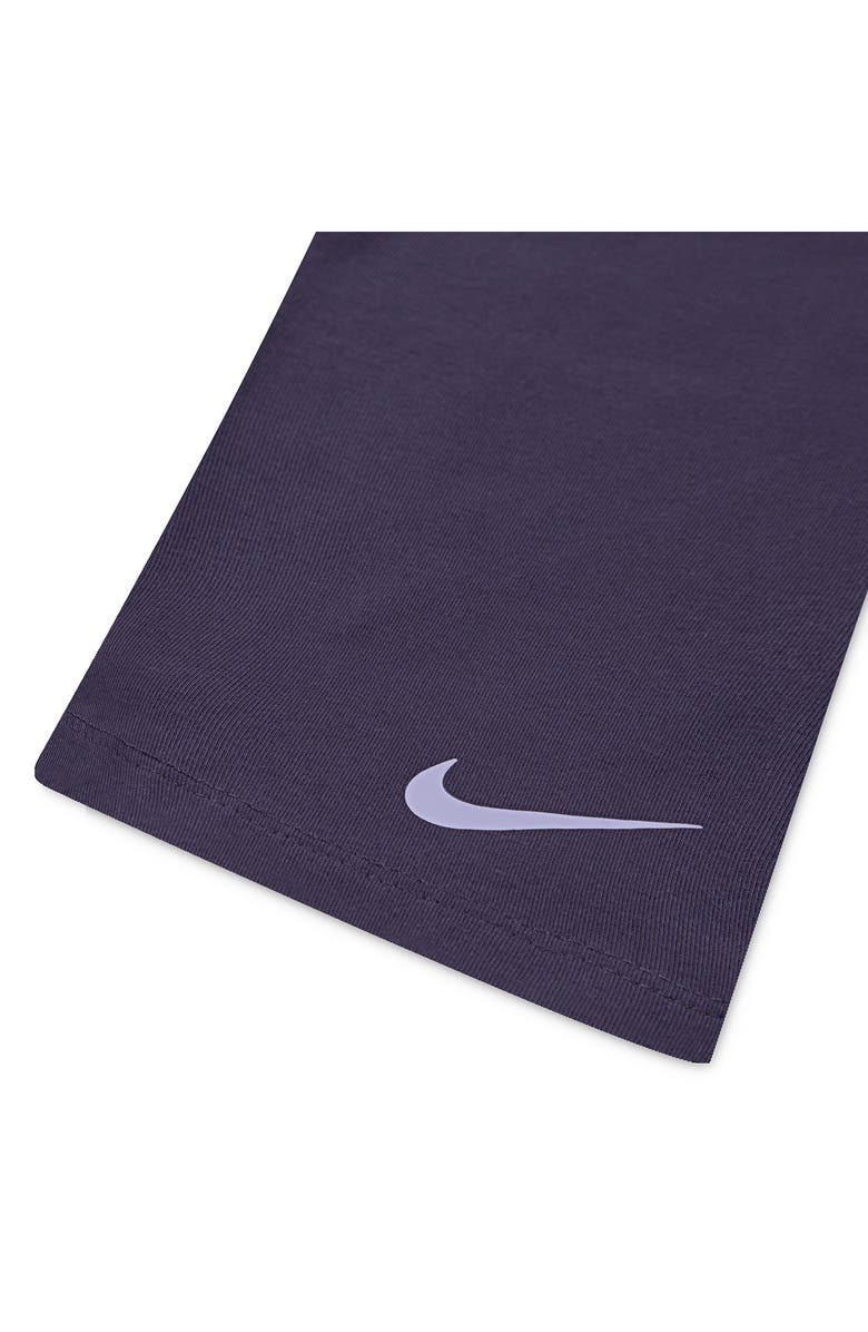 Nike Crewneck T-Shirt & Leggings Set, Alternate, color, Dark Raisin