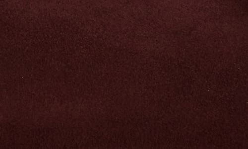 Alaïa Le Teckel Suede Clutch In Rouge Grenat