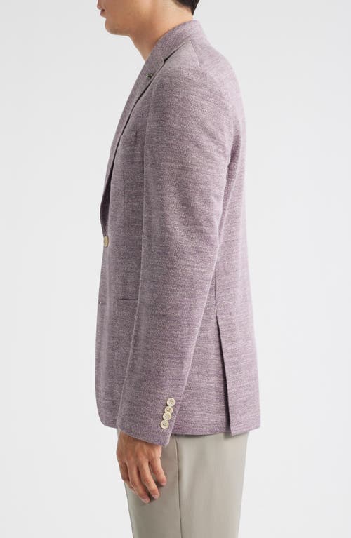 Jack Victor Hampton Lavendar Solid Sport Coat In Pink