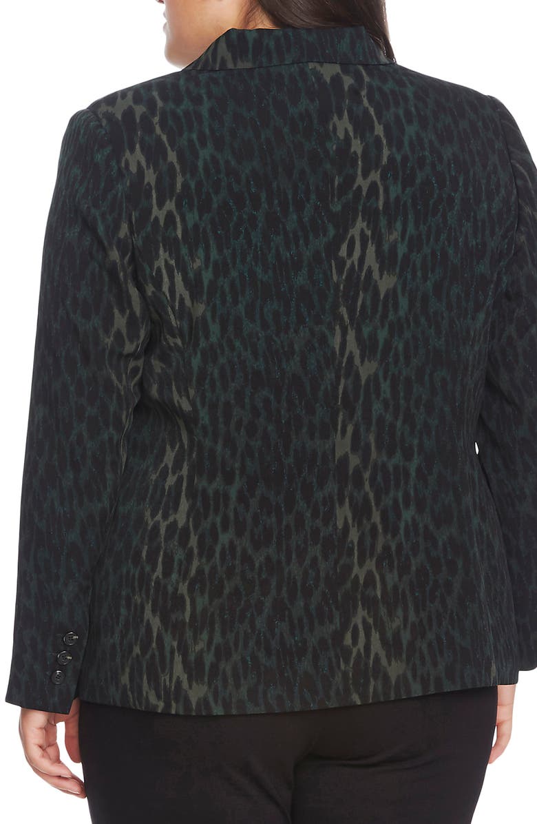 Vince Camuto Animal Blazer, Alternate, color, Dark Willow