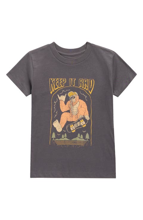 Kids' Keep it Rad Cotton Graphic T-Shirt (Toddler & Little Kid)