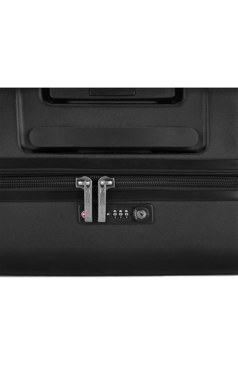 bugatti Wellington 3 Piece Hardside Luggage Set with TSA Lock, Alternate, color, Black