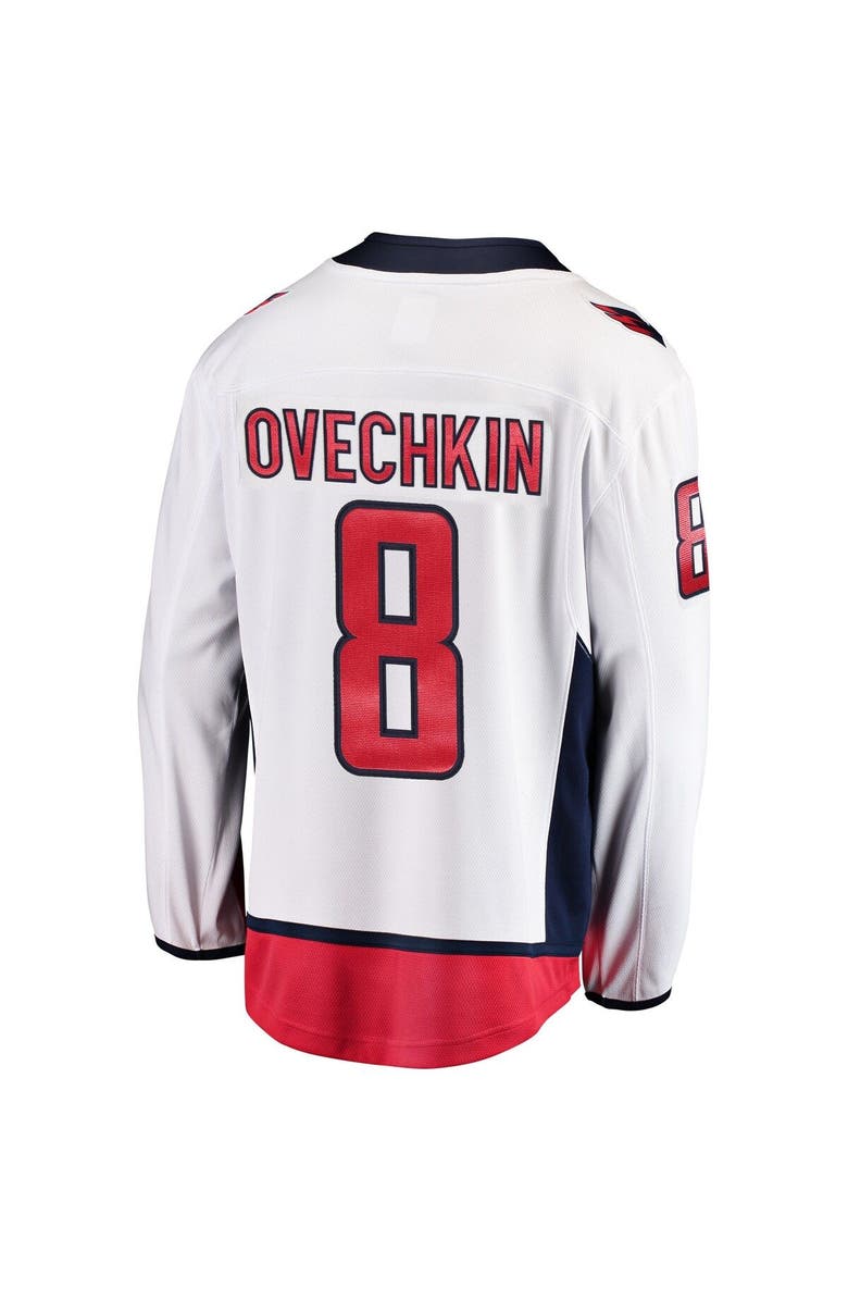 FANATICS Men's Fanatics Branded Alexander Ovechkin White Washington Capitals Breakaway Player Jersey, Alternate, color,