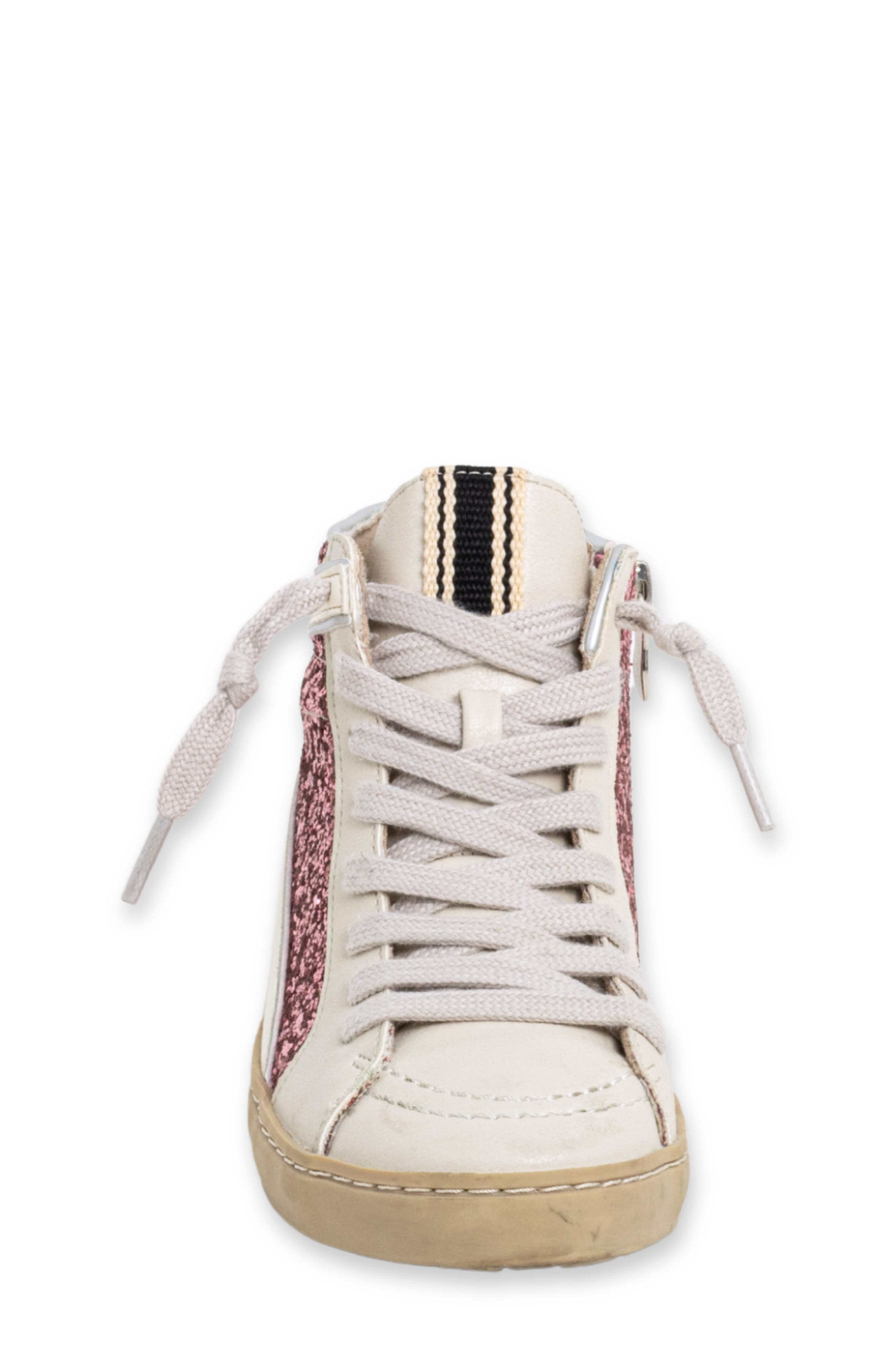 SHUSHOP Kids' Rooney Mini High Top Sneaker, Alternate, color, 