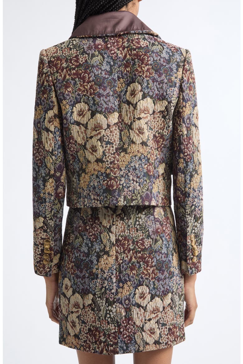 Mabel Floral Tapestry Jacket, Alternate, color, DARK EGGPLANT MULTI