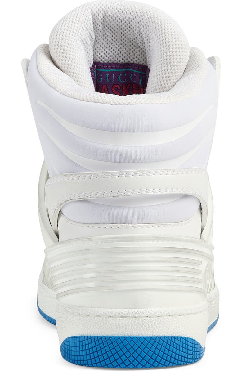 Gucci Basket High Top Sneaker, Alternate, color,
