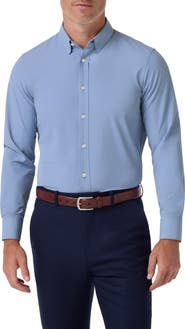 Mizzen+Main Leeward Trim Fit Performance Plaid Shirt