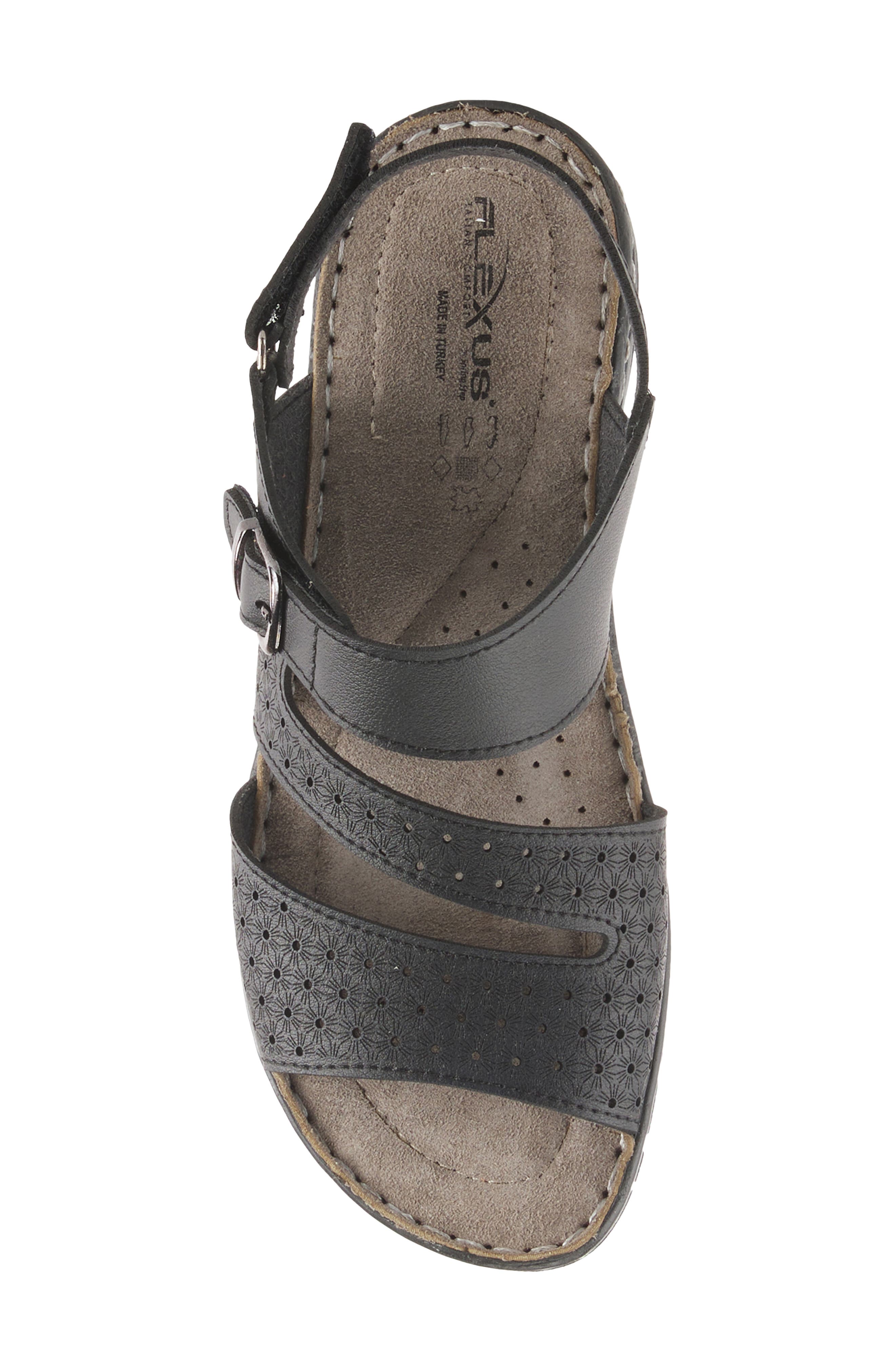 Flexus by Spring Step Harinna Slingback Sandal, Alternate, color, Black