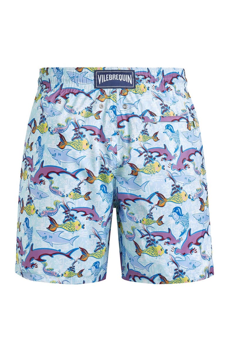Vilebrequin Men's French History Ultra-Light And Packable Swim Trunks, Alternate, color, 
