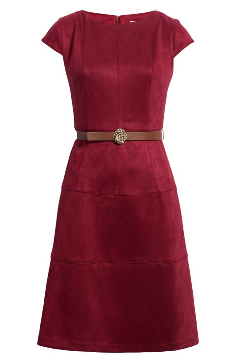 Heritage Sueded Scuba Knit Dress