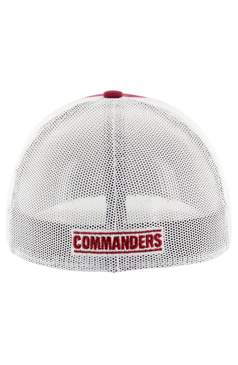 '47 Men's '47 Burgundy/White Washington Commanders Thrash Trophy Flex Hat, Alternate, color, Burgundy