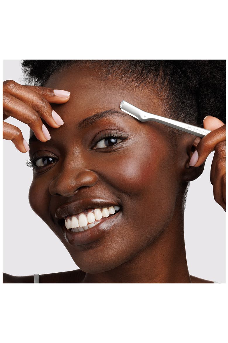 Brow Razor, Alternate, color, SILVER