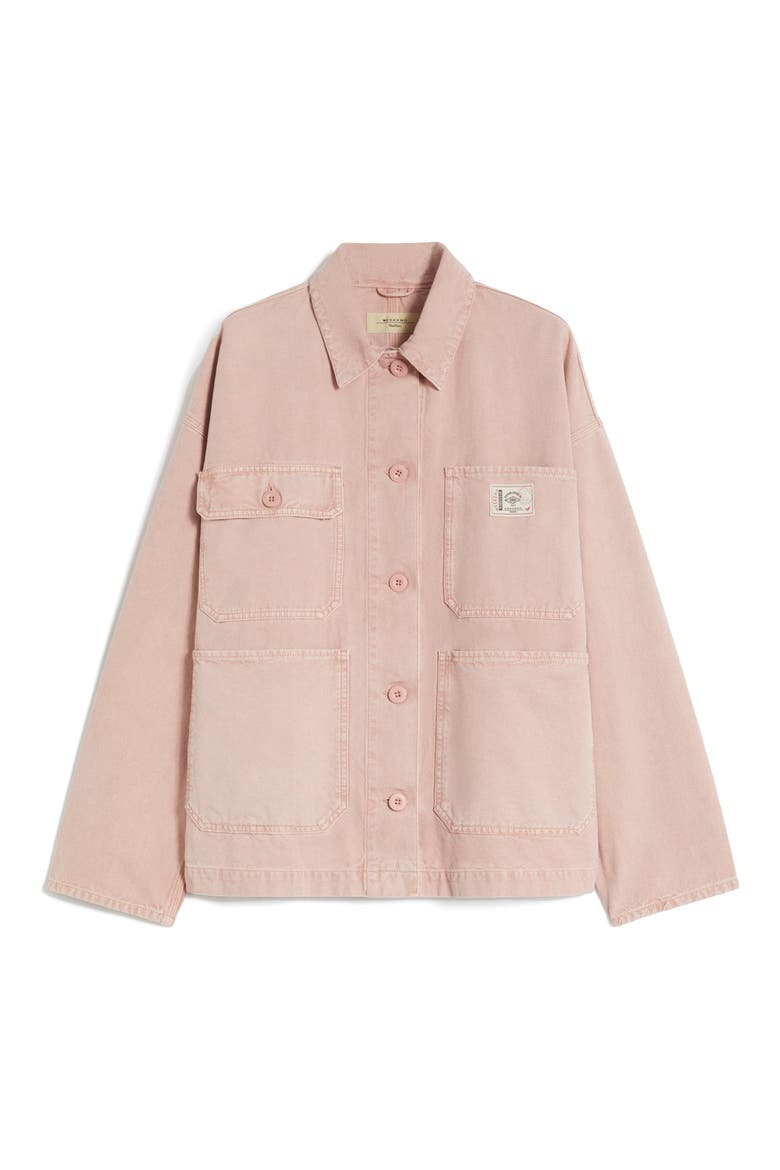 Album Denim Jacket, Alternate, color, PINK