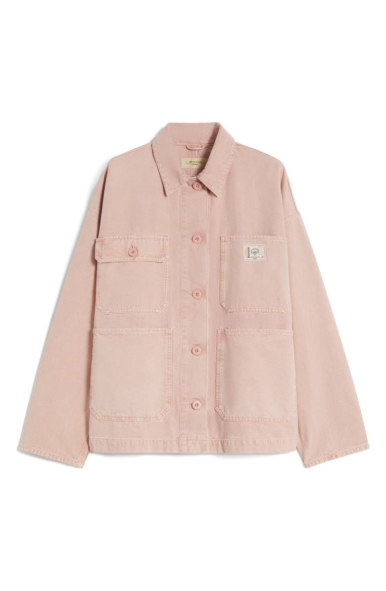 Weekend Max Mara Album Denim Jacket, Alternate, color, Pink
