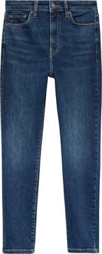 MANGO High Waist Ankle Skinny Jeans