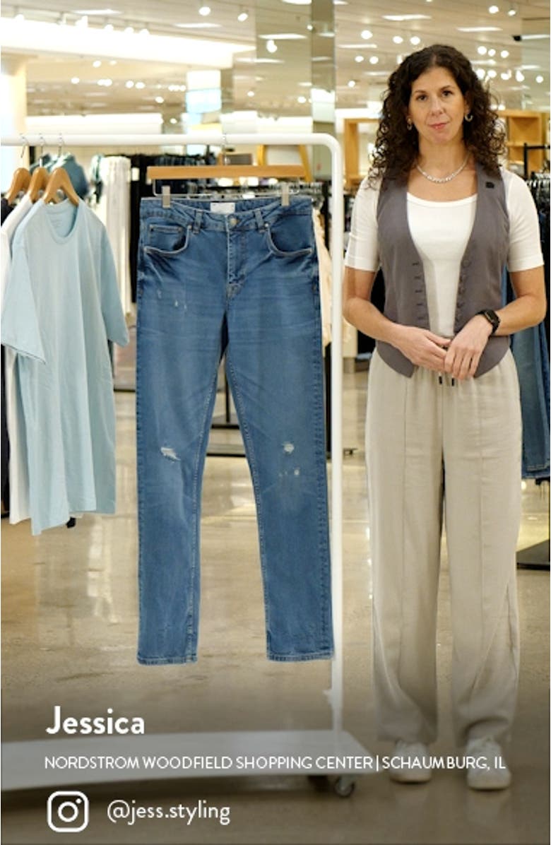 Ripped Slim Fit Jeans, sales video thumbnail