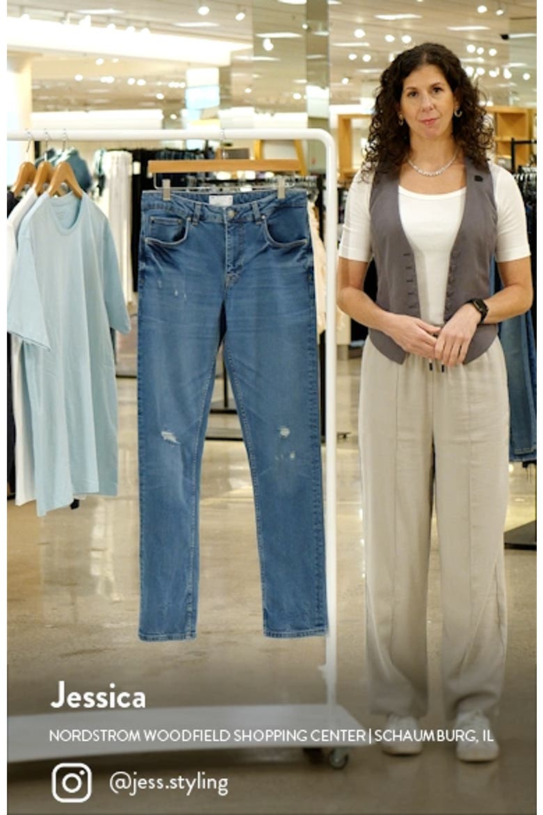 Ripped Slim Fit Jeans video