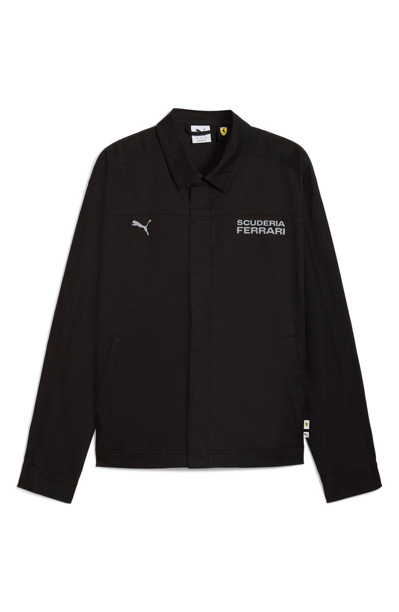 PUMA Ferrari Lifestyle Jacket, Alternate, color, Puma Black